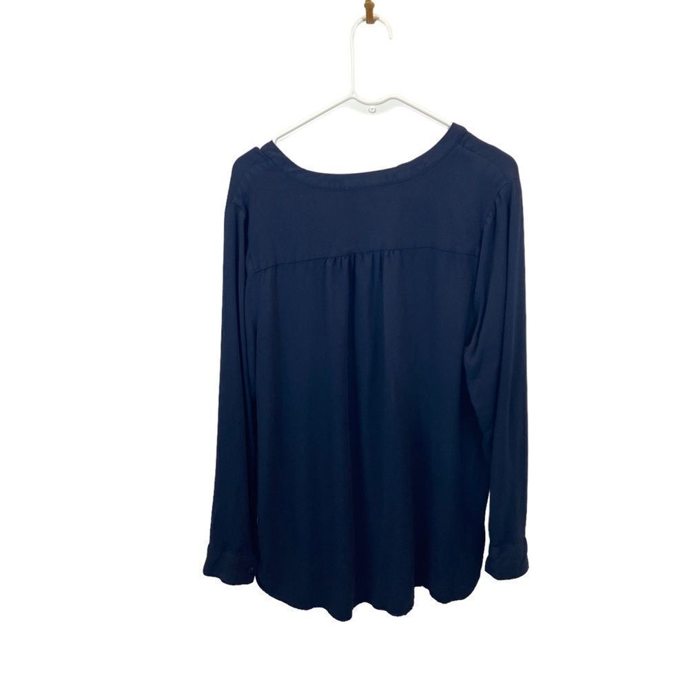 Amazon Essentials Brand Navy Blue Tunic Top Blouse Size XL
